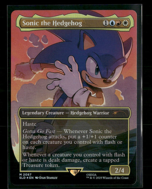 Secret Lair Drop Series Sonic the Hedgehog Foil #2087