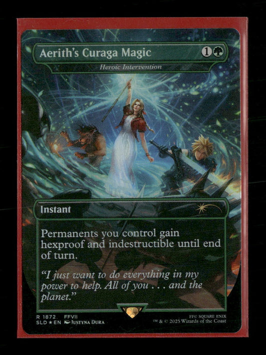Secret Lair Drop Series Aerith's Curaga Magic Foil #1872