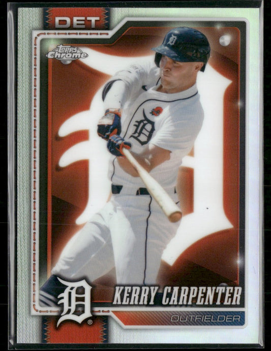2026 Topps Chrome Lightboard Logo Refractor Kerry Carpenter #230