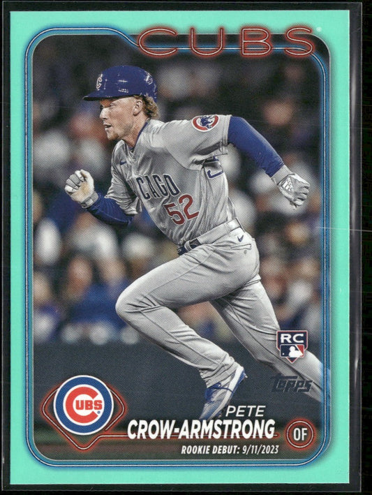 2024 Topps Update Aqua Pete Crow-Armstrong #US91