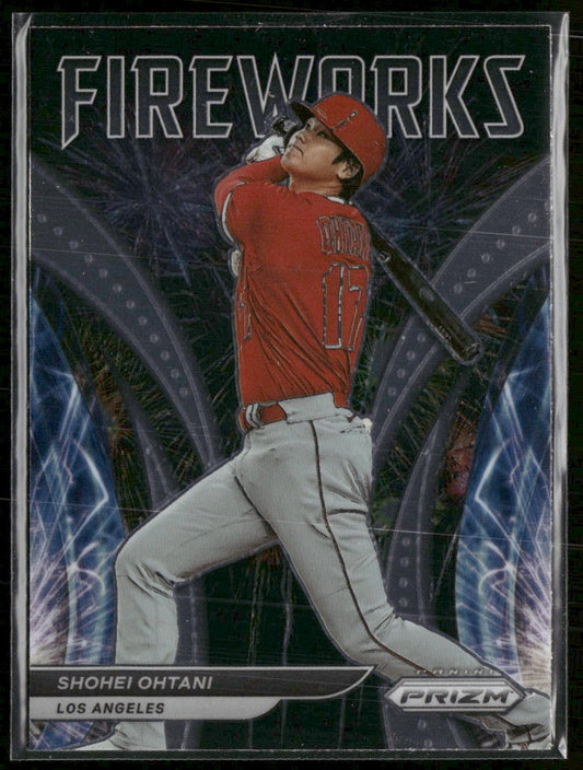 2022 Panini Prizm Fireworks Shohei Ohtani #F-3