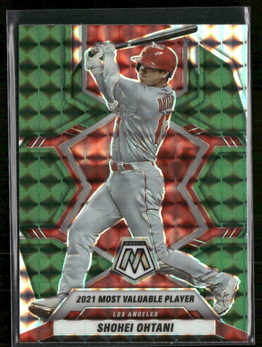 2022 Panini Mosaic Green Mosaic Shohei Ohtani #281