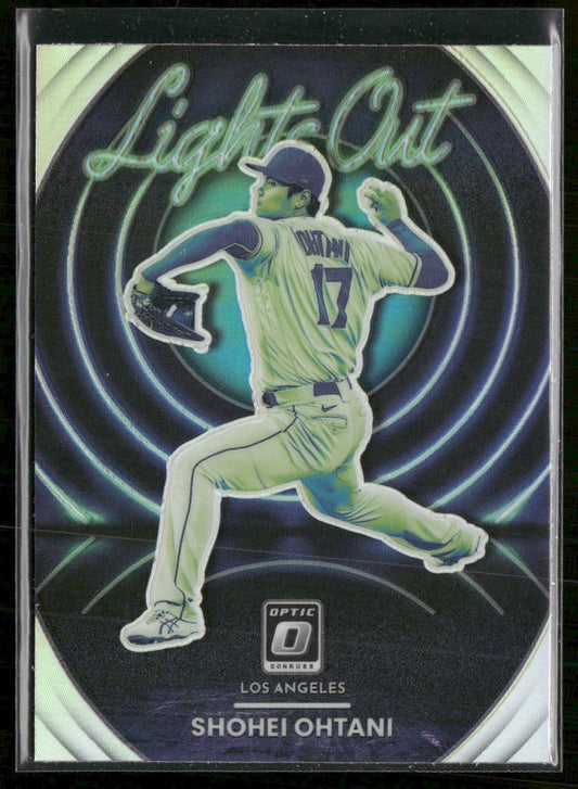 2022 Donruss Optic Lights Out Holo Prizm Shohei Ohtani #LO-6