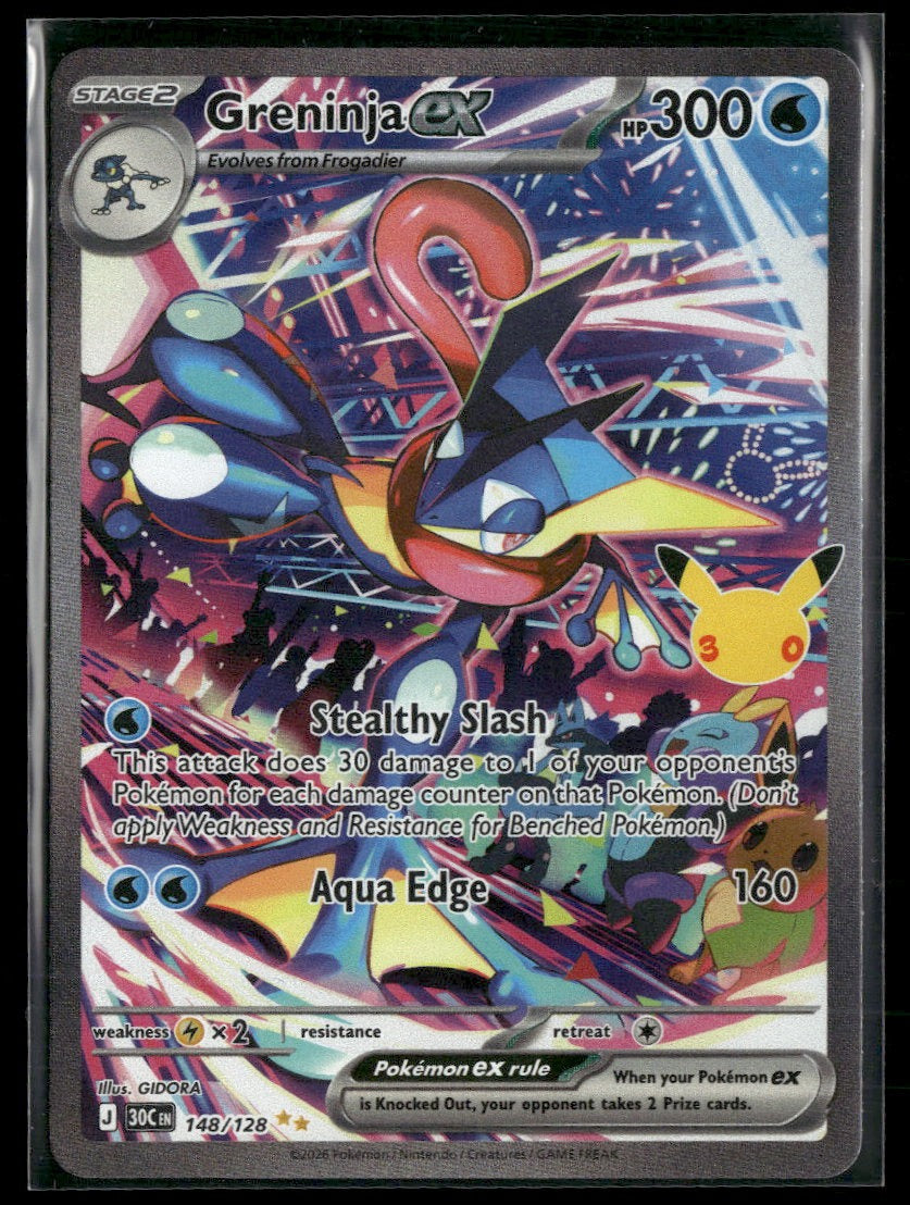 ME: 30th Celebration Greninja ex #148/128