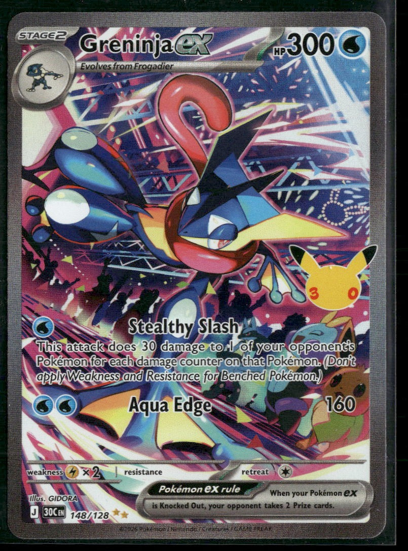 ME: 30th Celebration Greninja ex #148/128