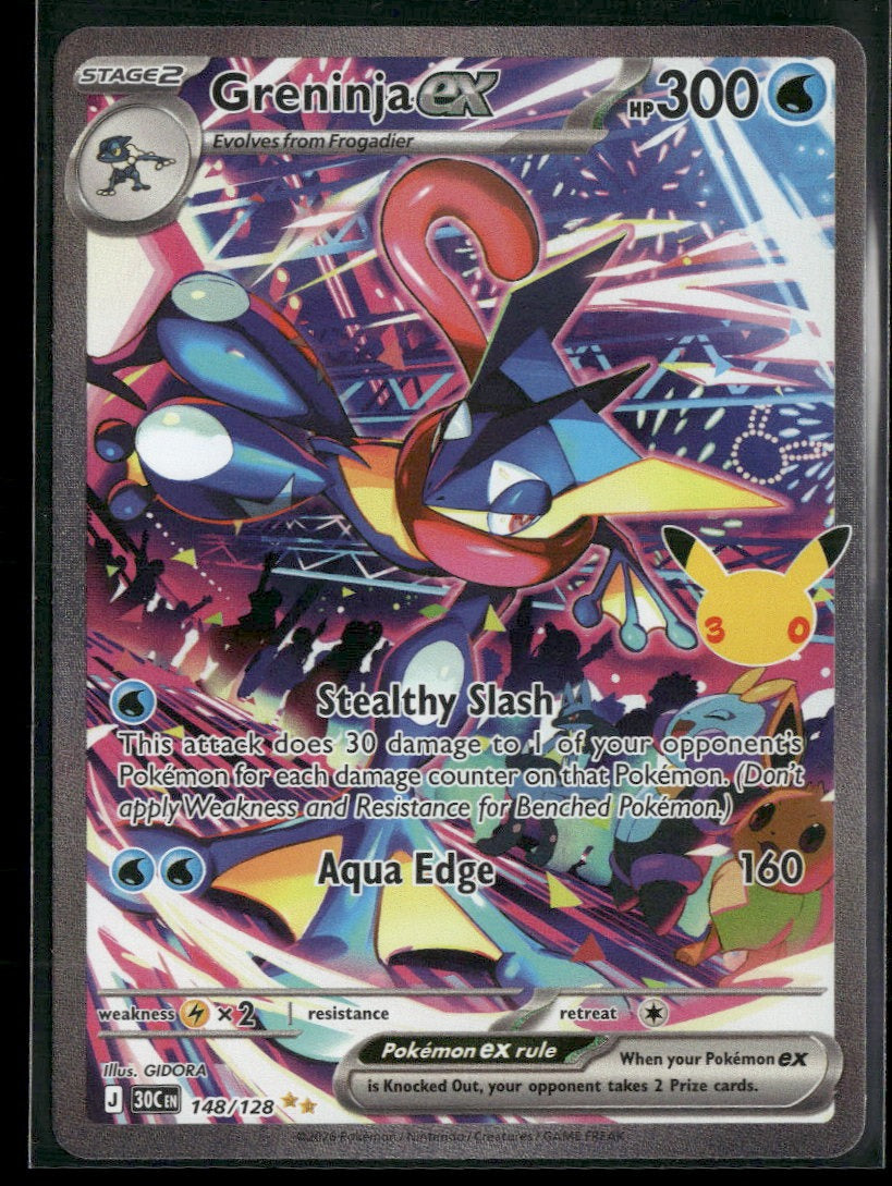 ME: 30th Celebration Greninja ex #148/128