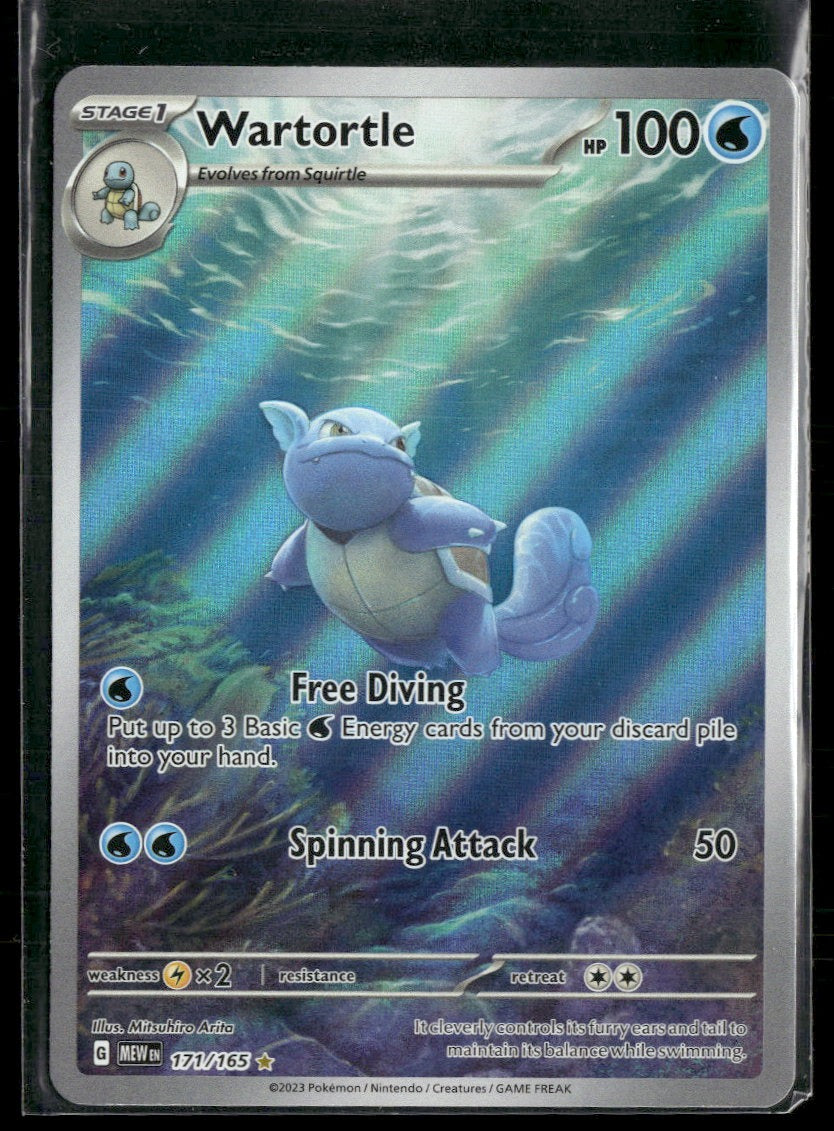 SV: Scarlet & Violet 151 Wartortle #171/165