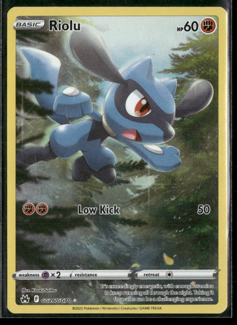SWSH: Crown Zenith: Galarian Gallery Riolu #GG26/GG70