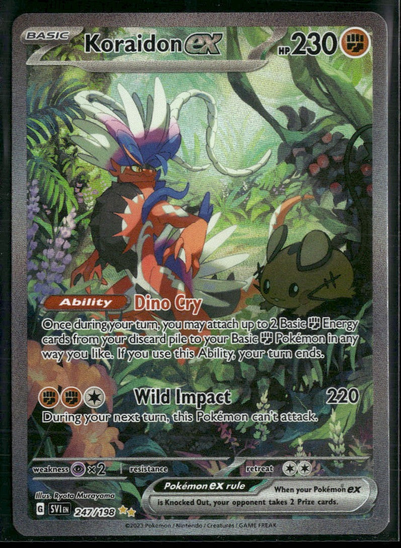 SV01: Scarlet & Violet Base Set Koraidon ex #247/198