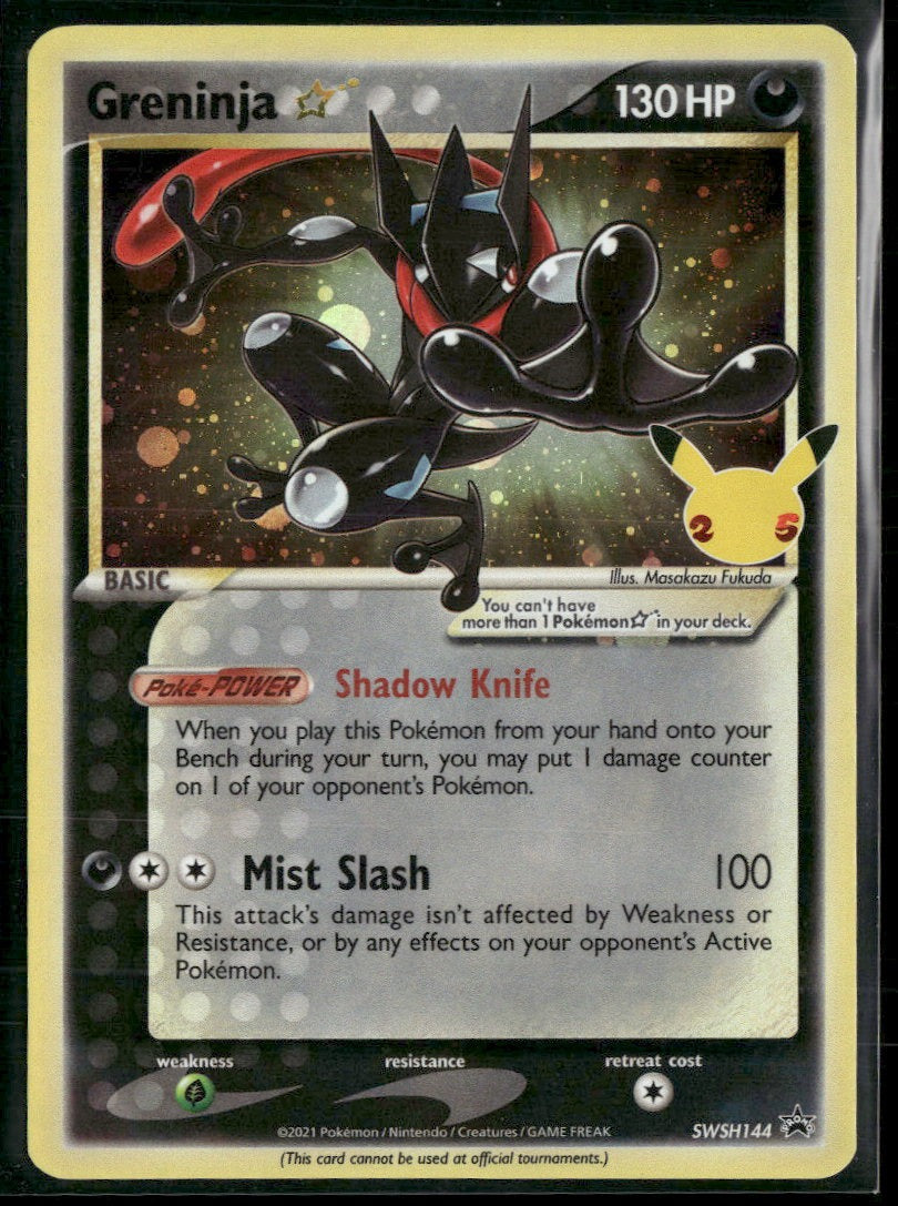 SWSH: Sword & Shield Promo Cards Greninja Star #SWSH144