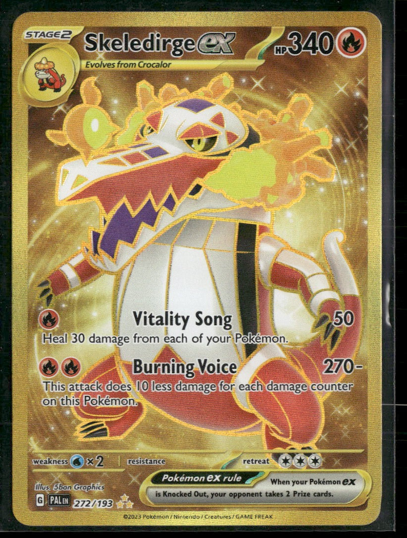 SV02: Paldea Evolved Skeledirge ex #272/193