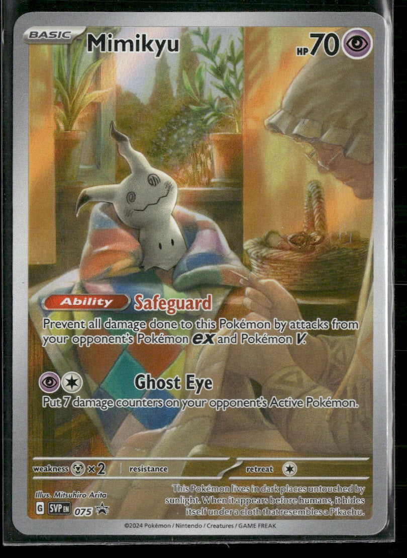 SV: Scarlet & Violet Promo Cards Mimikyu #075
