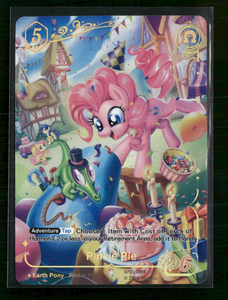 Kayou My Little Pony TCG Fantasy Wonderland Pinkie Pie 1st Edition BP01-CR09