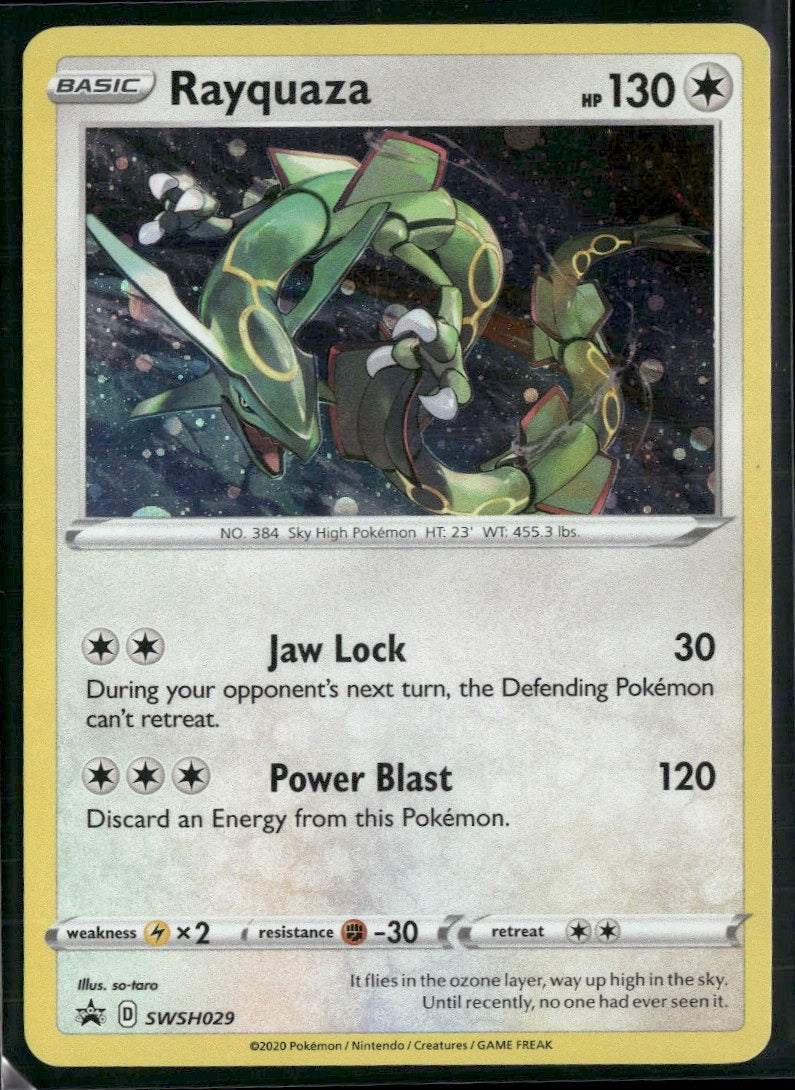 SWSH: Sword & Shield Promo Cards Rayquaza #SWSH029