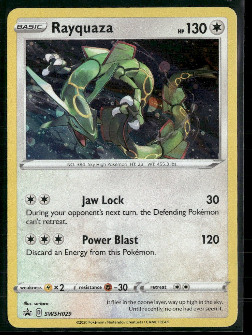 SWSH: Sword & Shield Promo Cards Rayquaza #SWSH029
