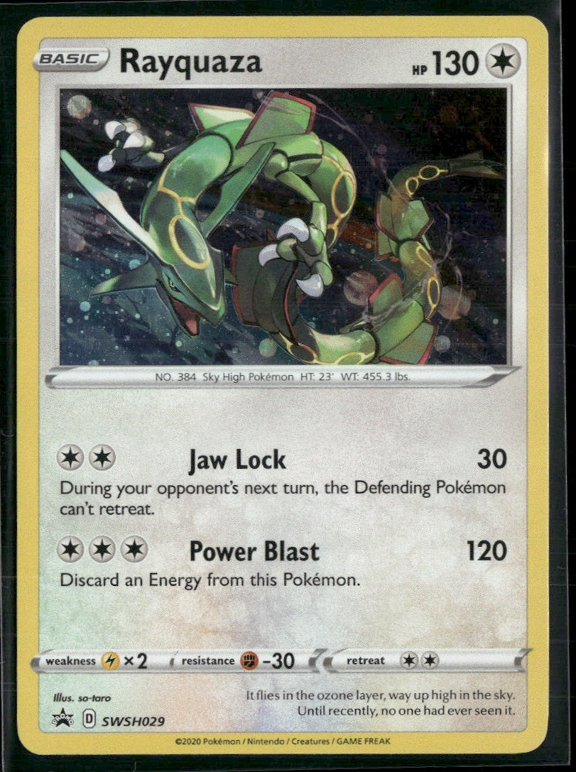 SWSH: Sword & Shield Promo Cards Rayquaza #SWSH029