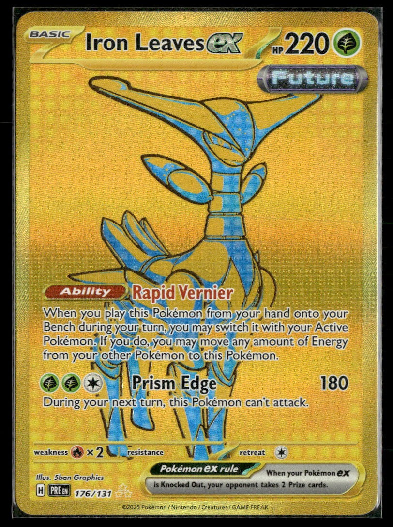 SV: Prismatic Evolutions Iron Leaves ex #176/131