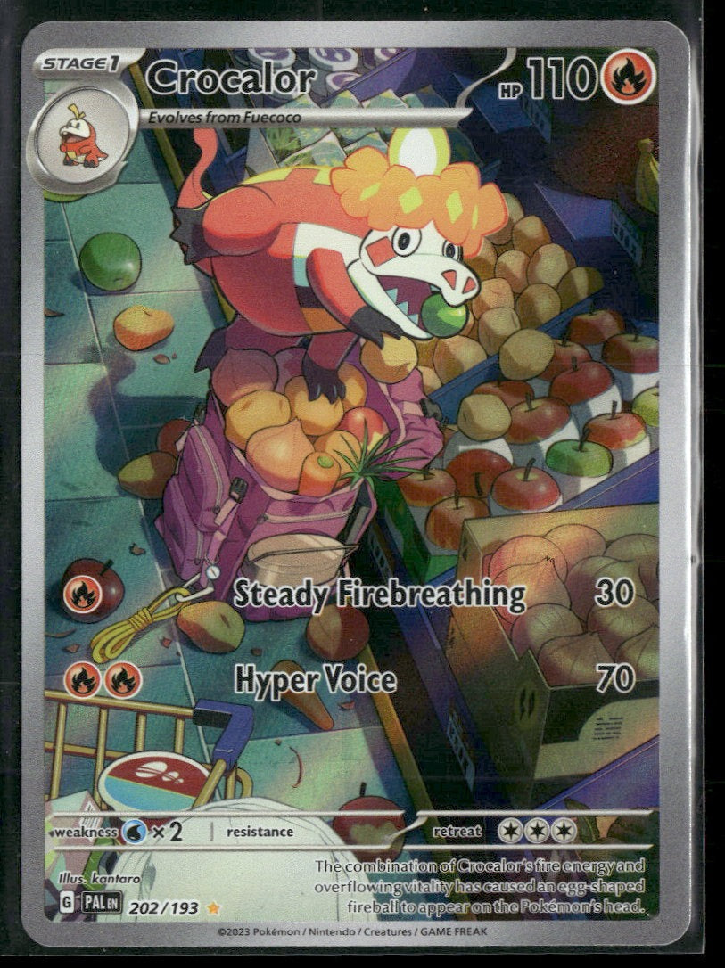 SV02: Paldea Evolved Crocalor #202/193