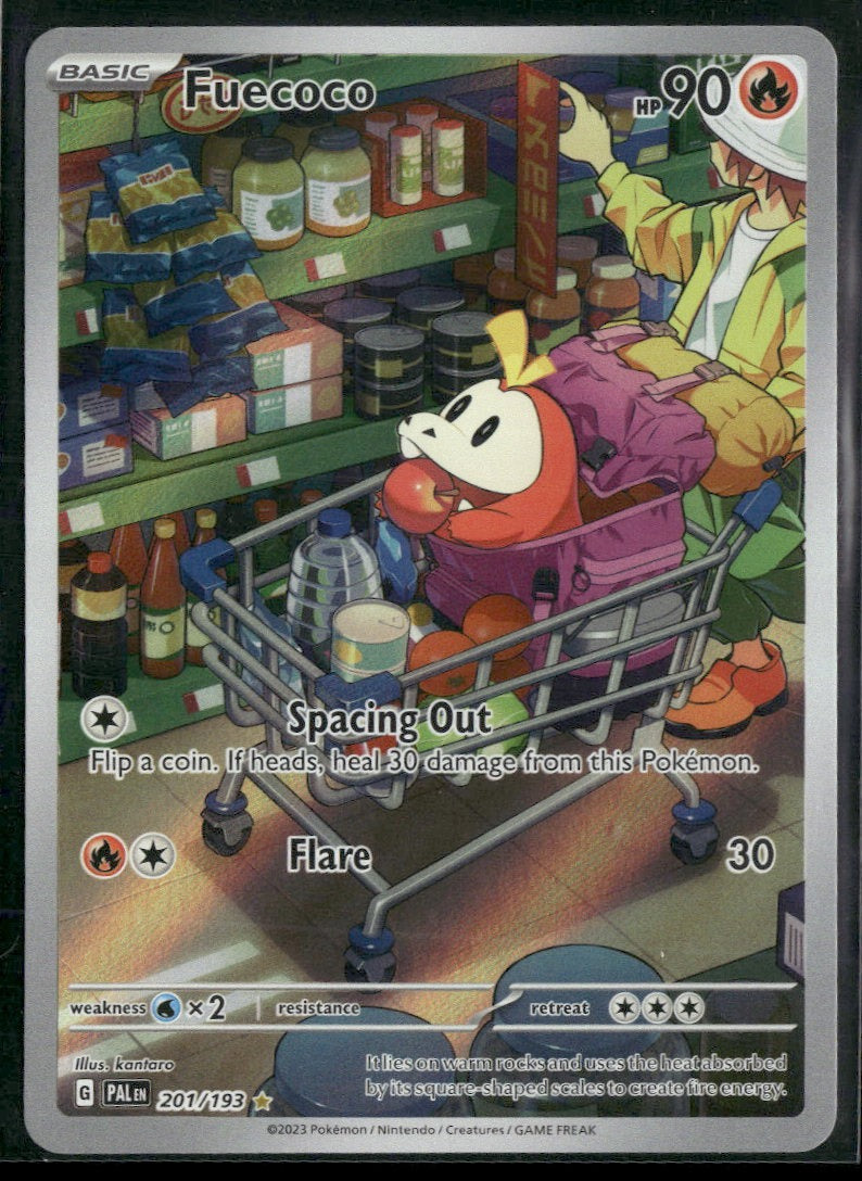 SV02: Paldea Evolved Fuecoco #201/193