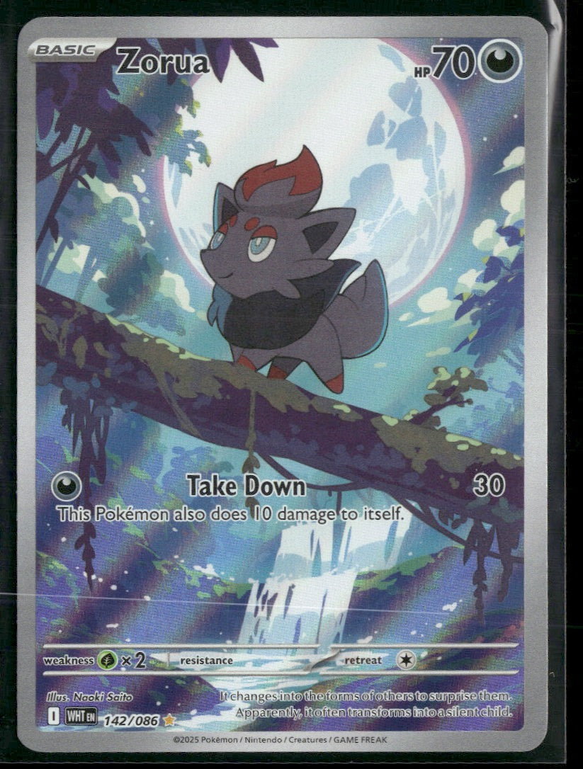 SV: White Flare Zorua #142/086