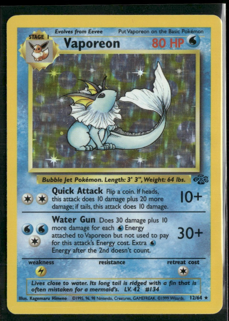 Jungle Vaporeon (12) #12/64