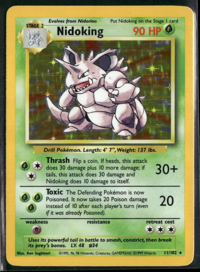 Base Set Nidoking #011/102