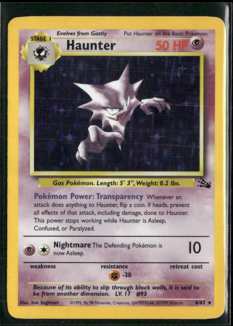 Fossil Haunter (6) #06/62