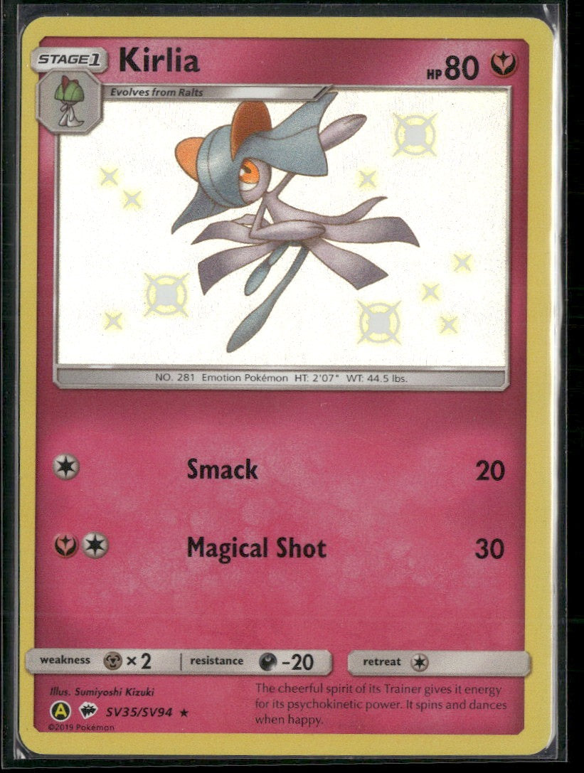 Hidden Fates: Shiny Vault Kirlia #SV35/SV94