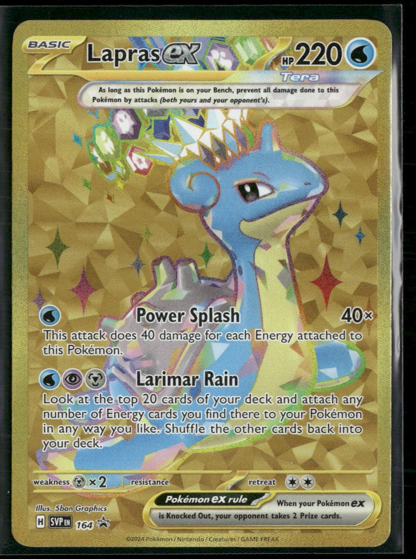 SV: Scarlet & Violet Promo Cards Lapras ex #164