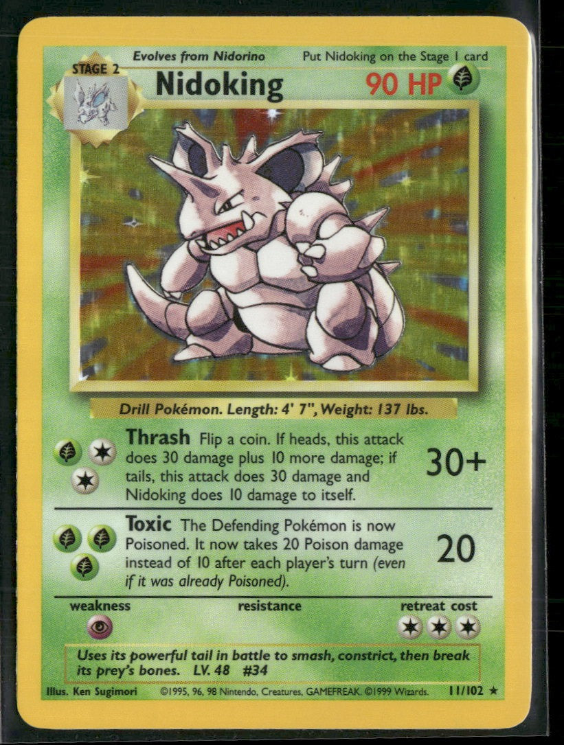 Base Set Nidoking #011/102