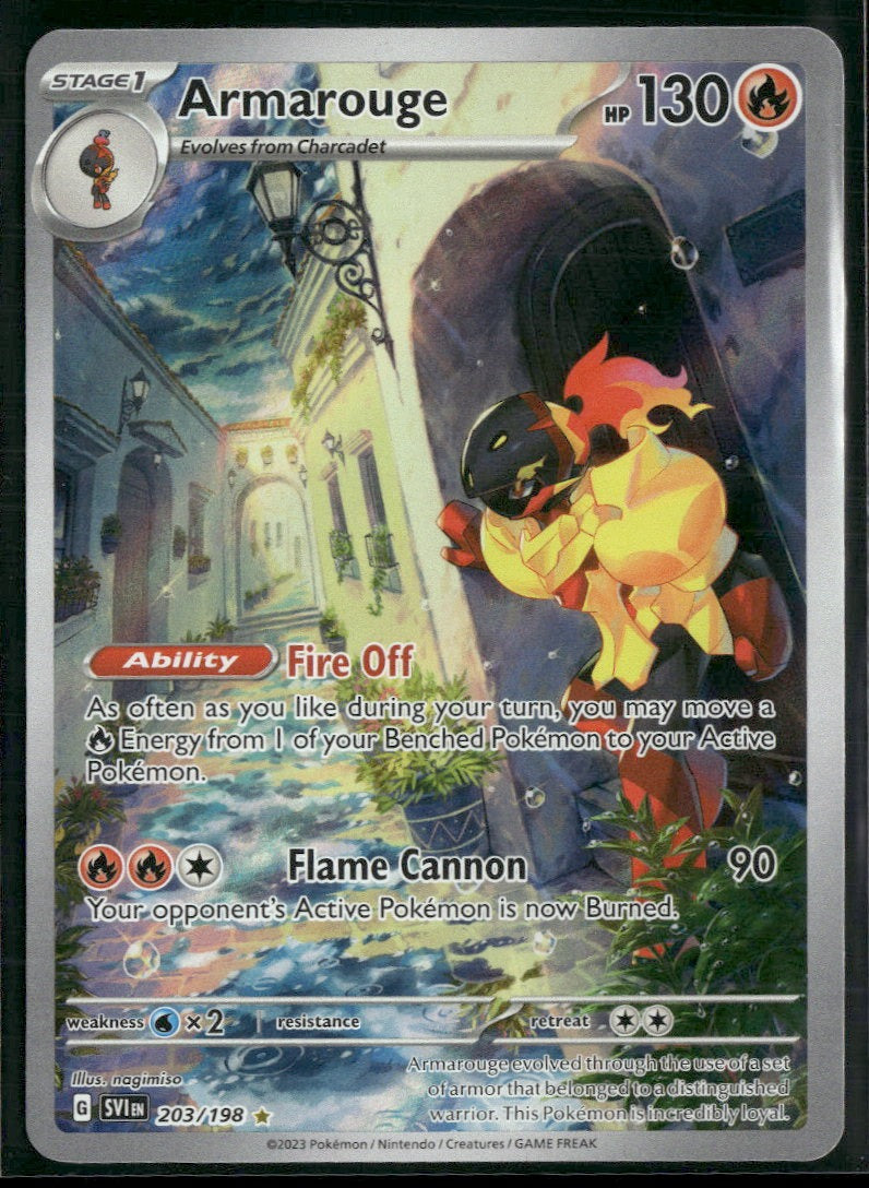 SV01: Scarlet & Violet Base Set Armarouge #203/198