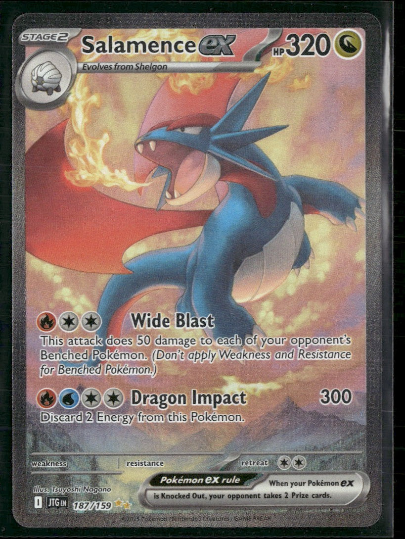 SV09: Journey Together Salamence ex #187/159