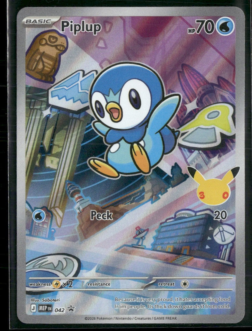 ME: Mega Evolution Promo Piplup #042