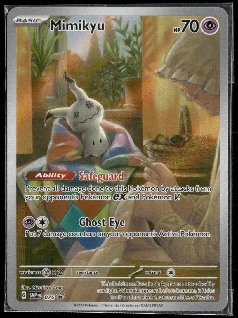 SV: Scarlet & Violet Promo Cards Mimikyu #075