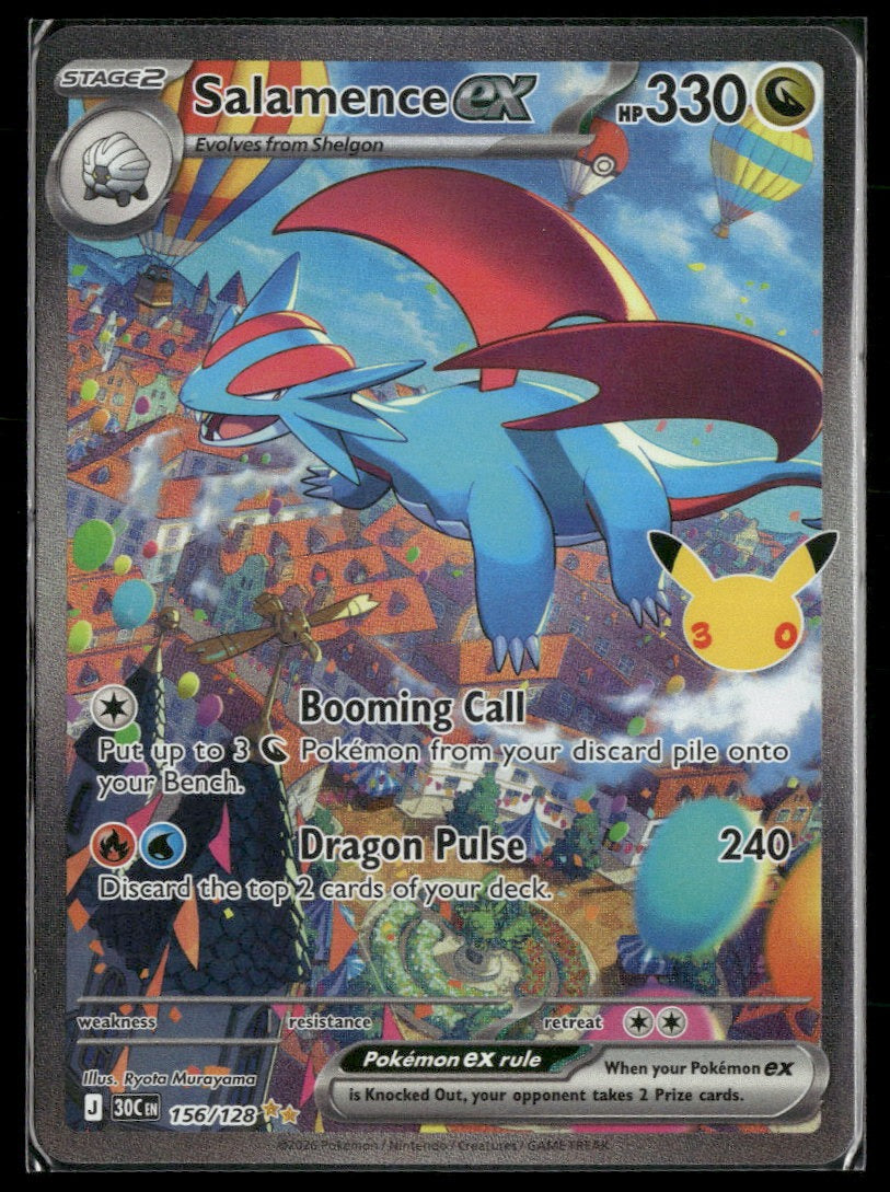 ME: 30th Celebration Salamence ex #156/128