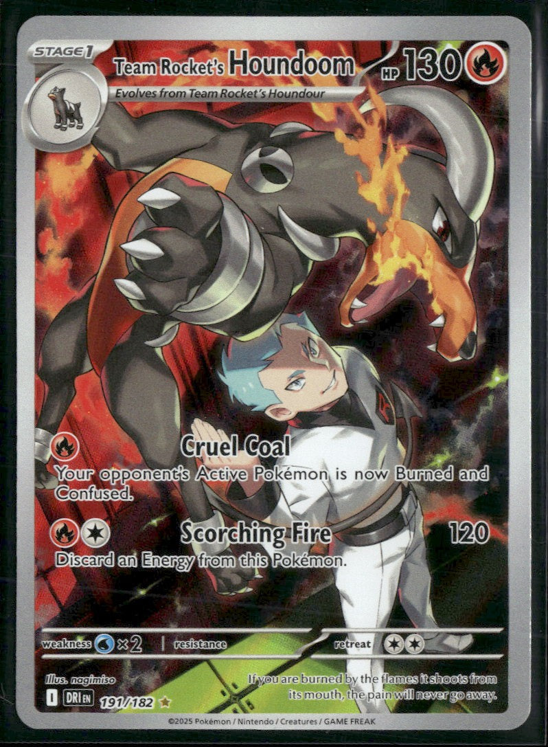 SV10: Destined Rivals Team Rocket's Houndoom #191/182