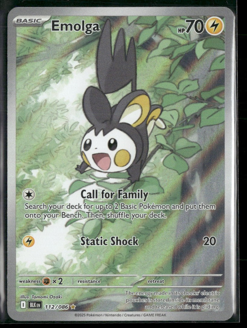 SV: Black Bolt Emolga #112/086