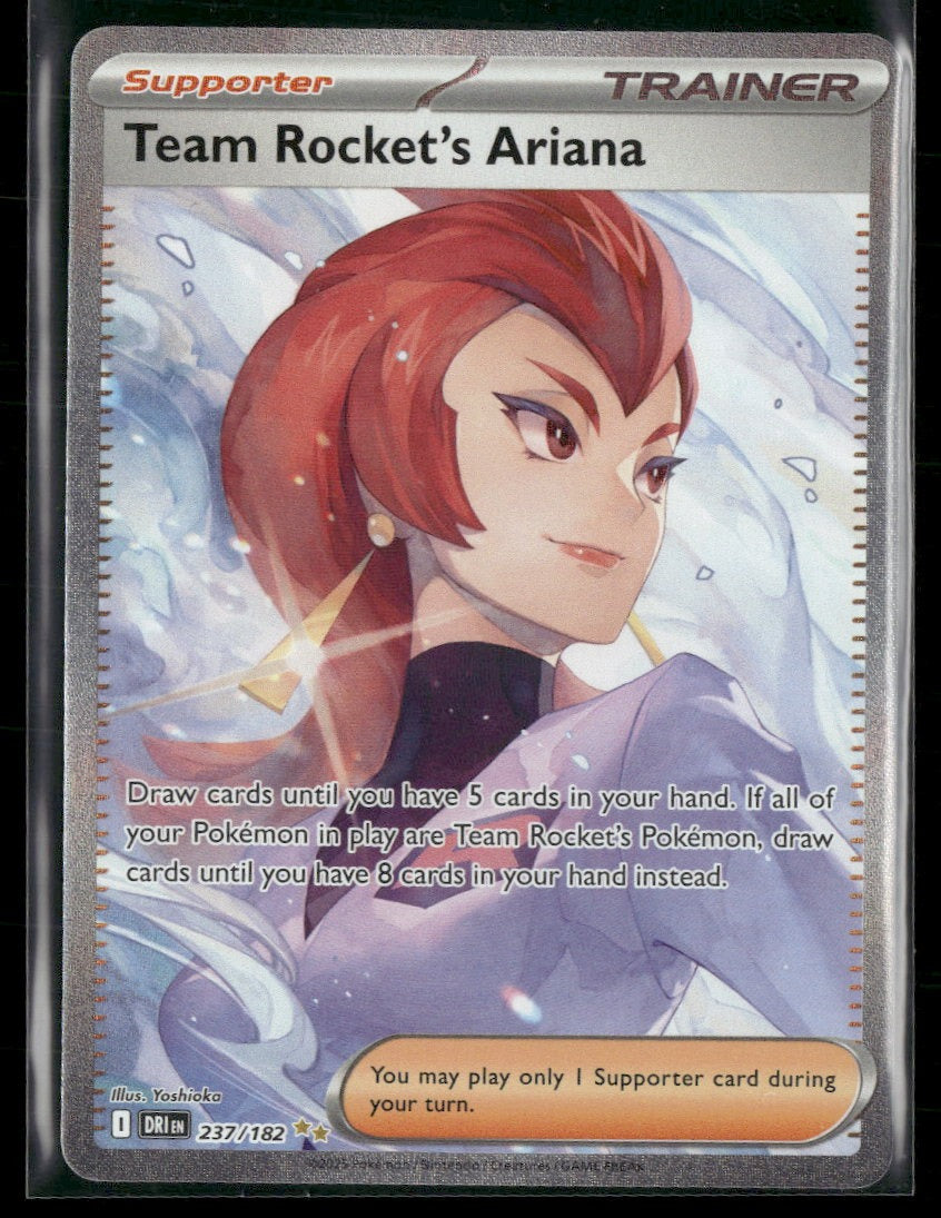 SV10: Destined Rivals Team Rocket's Ariana #237/182