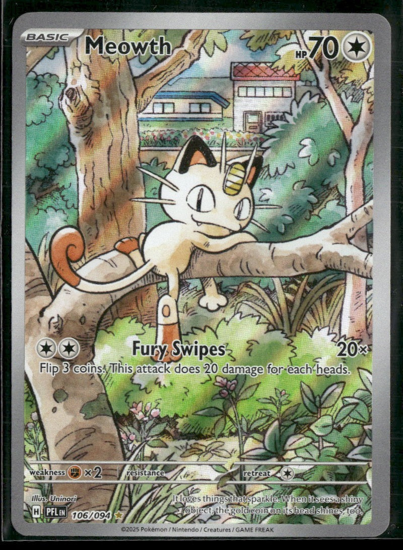 ME02: Phantasmal Flames Meowth #106/094