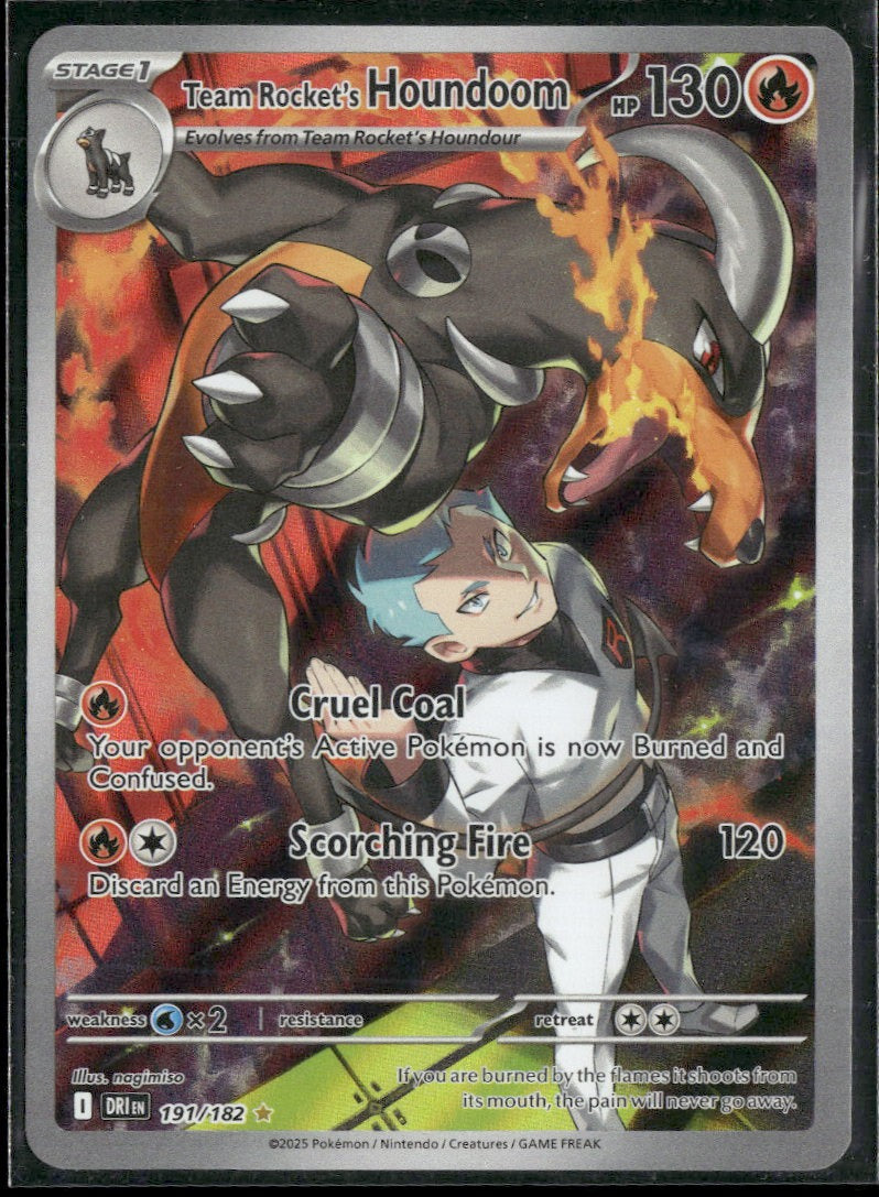 SV10: Destined Rivals Team Rocket's Houndoom #191/182