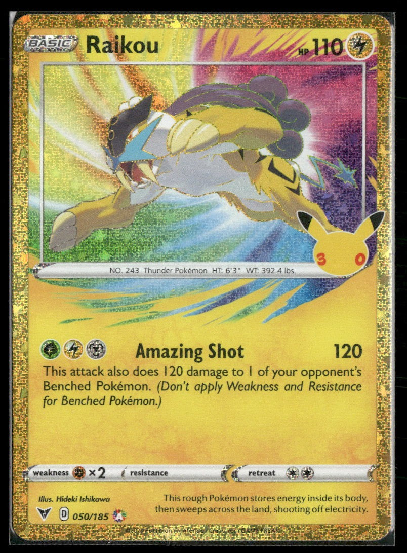ME: 30th Celebration Classic Collection Raikou #050/185