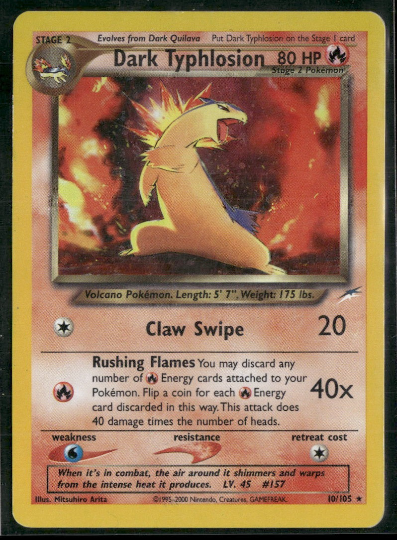 Neo Destiny Dark Typhlosion #010/105
