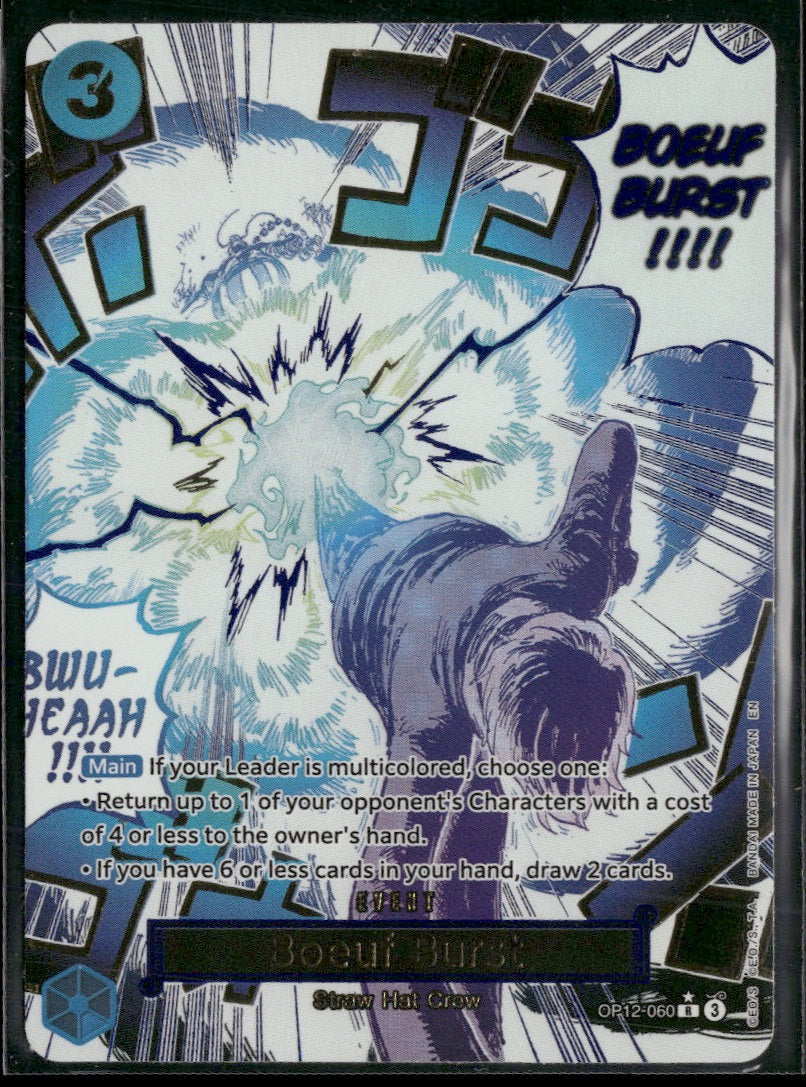 Legacy of the Master Boeuf Burst (Alternate Art) #OP12-060