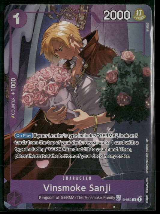 Legacy of the Master Vinsmoke Sanji (TR) #OP10-063