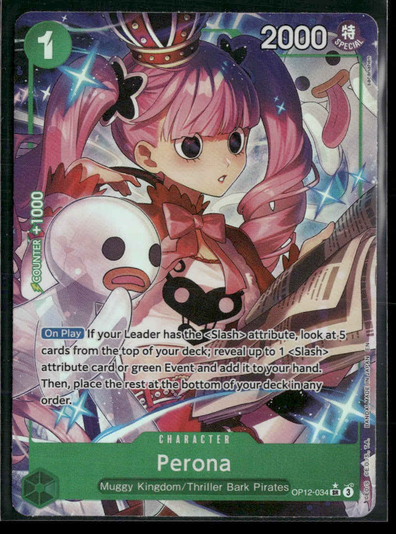 Legacy of the Master Perona (Alternate Art) #OP12-034