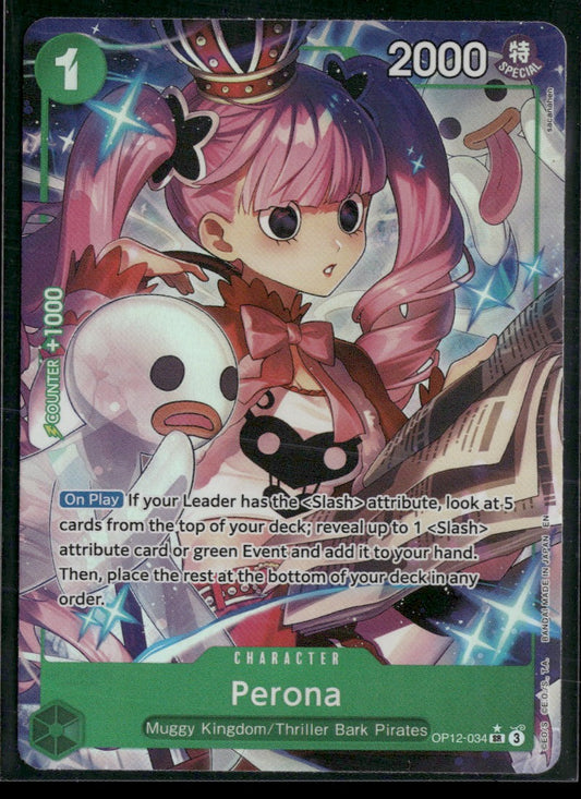 Legacy of the Master Perona (Alternate Art) #OP12-034