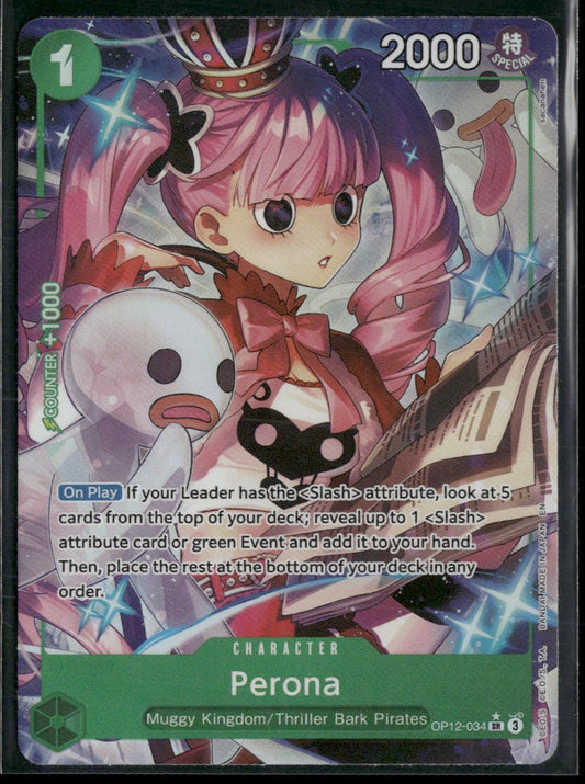 Legacy of the Master Perona (Alternate Art) #OP12-034