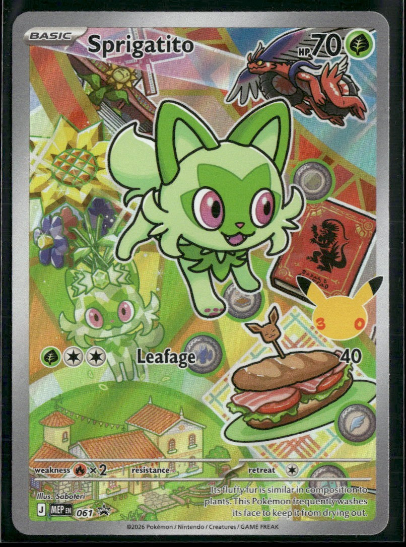 ME: Mega Evolution Promo Sprigatito #061
