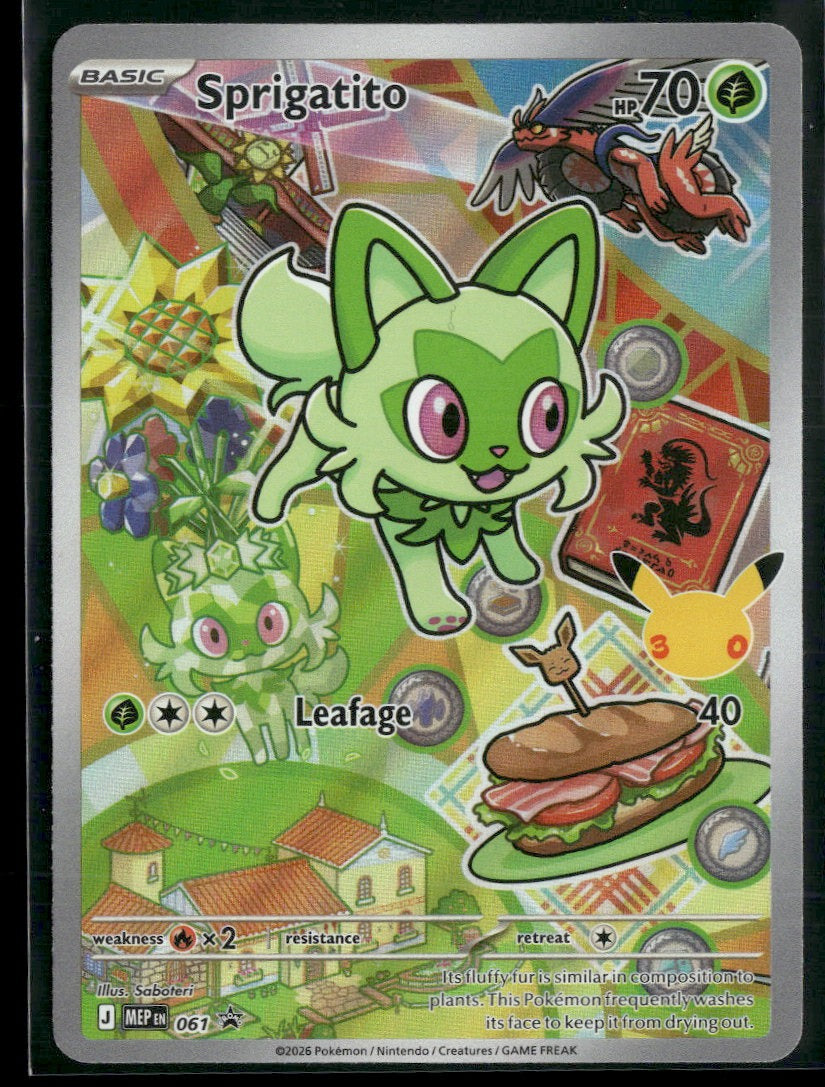 ME: Mega Evolution Promo Sprigatito #061
