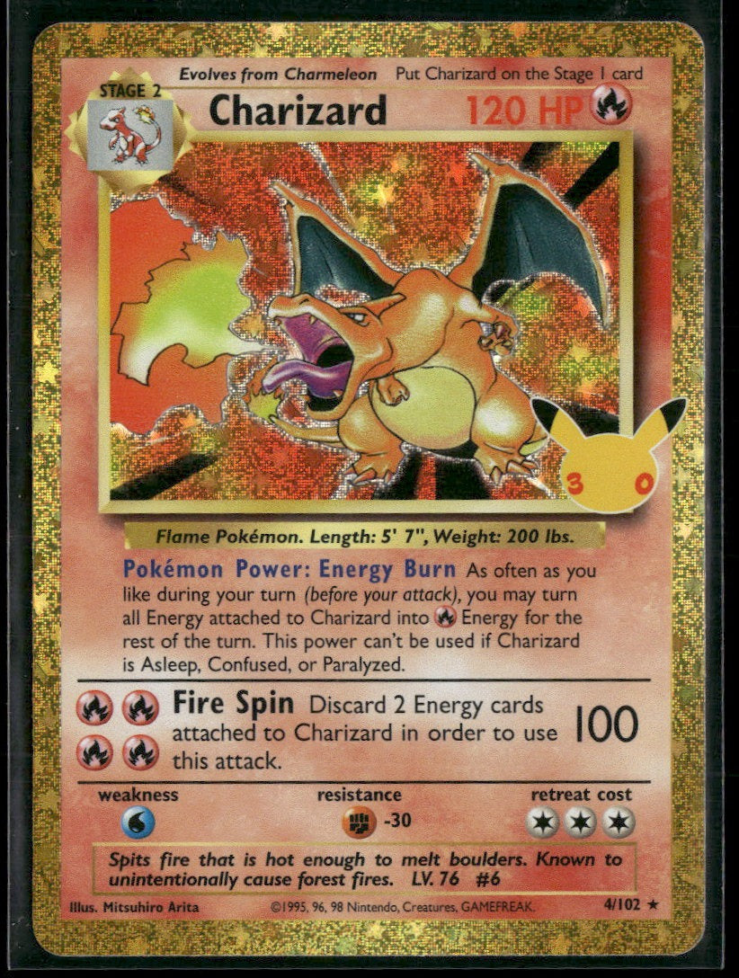 ME: 30th Celebration Classic Collection Charizard #4/102